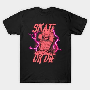 Skate or die - Red T-Shirt